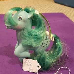 Vintage 1983 My Little Pony Medley Green
